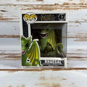 (Stor) Funko POP! Game Of Thrones 6in. RHAEGAL #47  Vinyl Figure Damaged Box